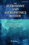 ASTRONOMY AND ASTROPHYSICS REVIEW封面